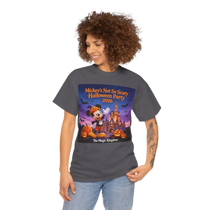 Halloween Party T‑Shirt — "Not So Scary" 2026 Magic Kingdom Tee