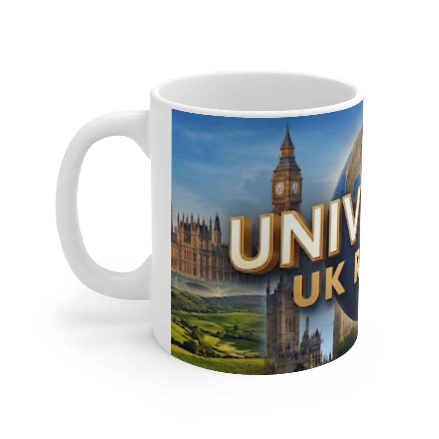 Universal UK Resort Ceramic Coffee Cups, 11oz, 15oz