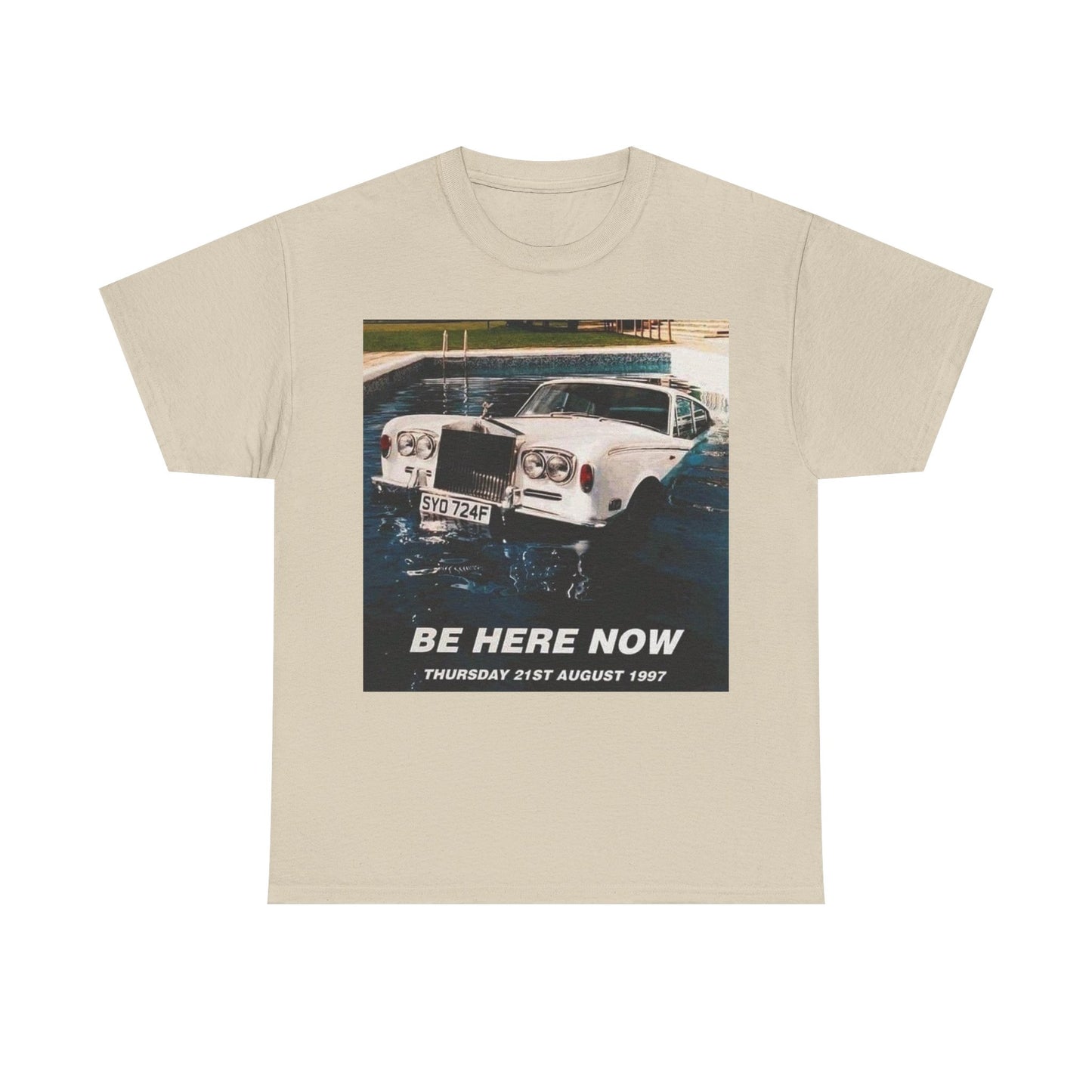 Oasis Be Here Now Vintage Graphic Tee — Retro Aesthetic T‑Shirt (Thursday 21st August 1997)