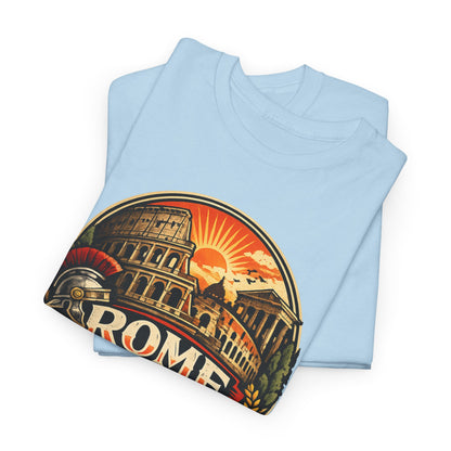 Rome Vintage Graphic Tee — Retro Italy Travel T-Shirt