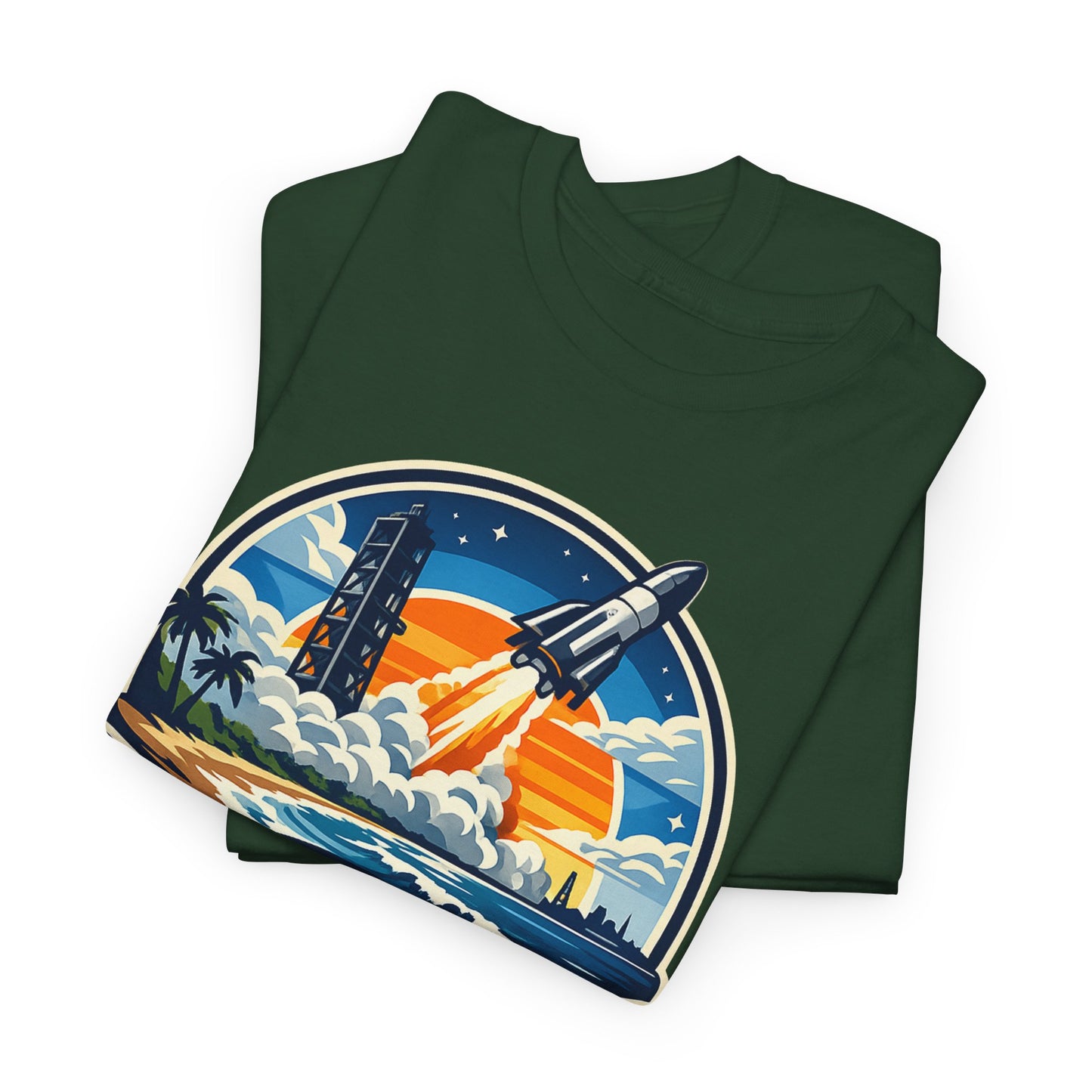 Cape Canaveral Rocket Launch T-Shirt