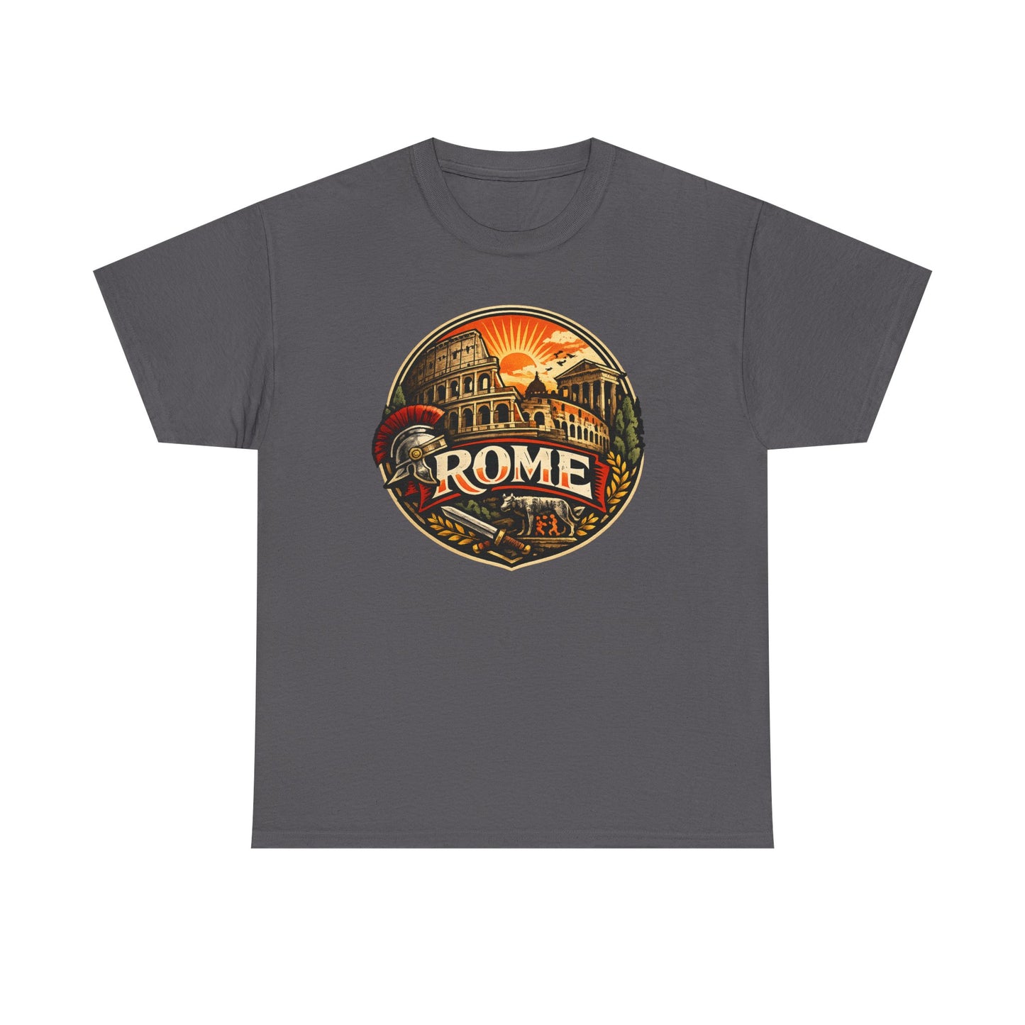 Rome Vintage Graphic Tee — Retro Italy Travel T-Shirt