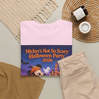 Halloween Party T‑Shirt — "Not So Scary" 2026 Magic Kingdom Tee
