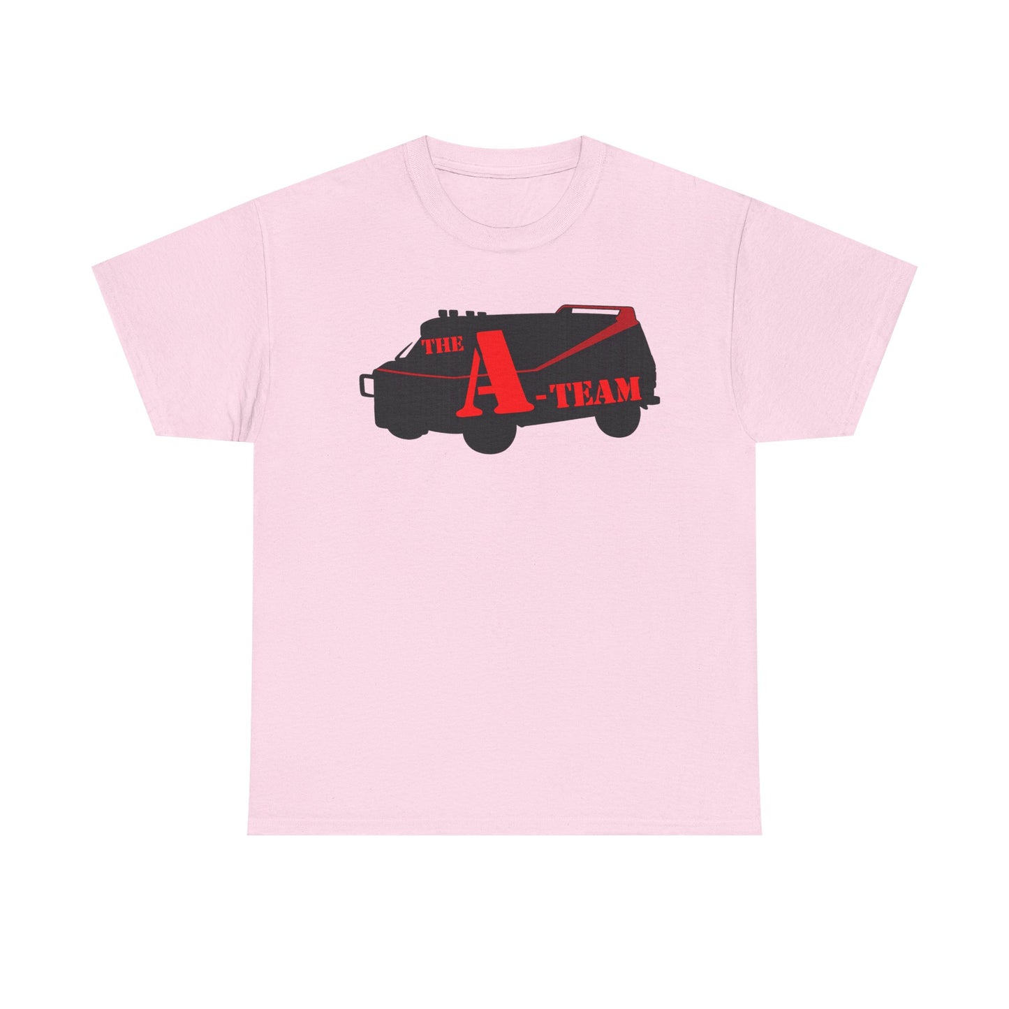 A-Team Van Graphic Tee — Retro Action TV Logo T-Shirt