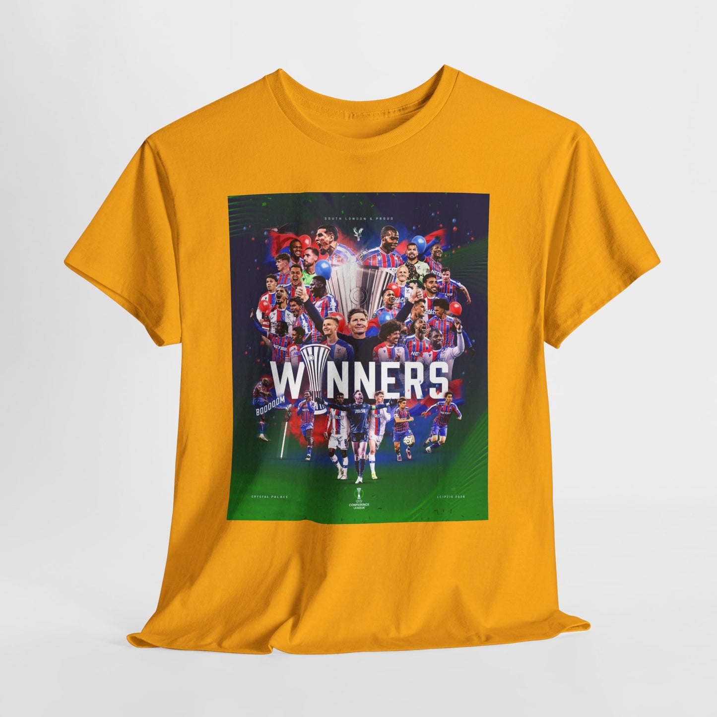 Crystal Palace UEFA Conference Winners Collage T‑Shirt