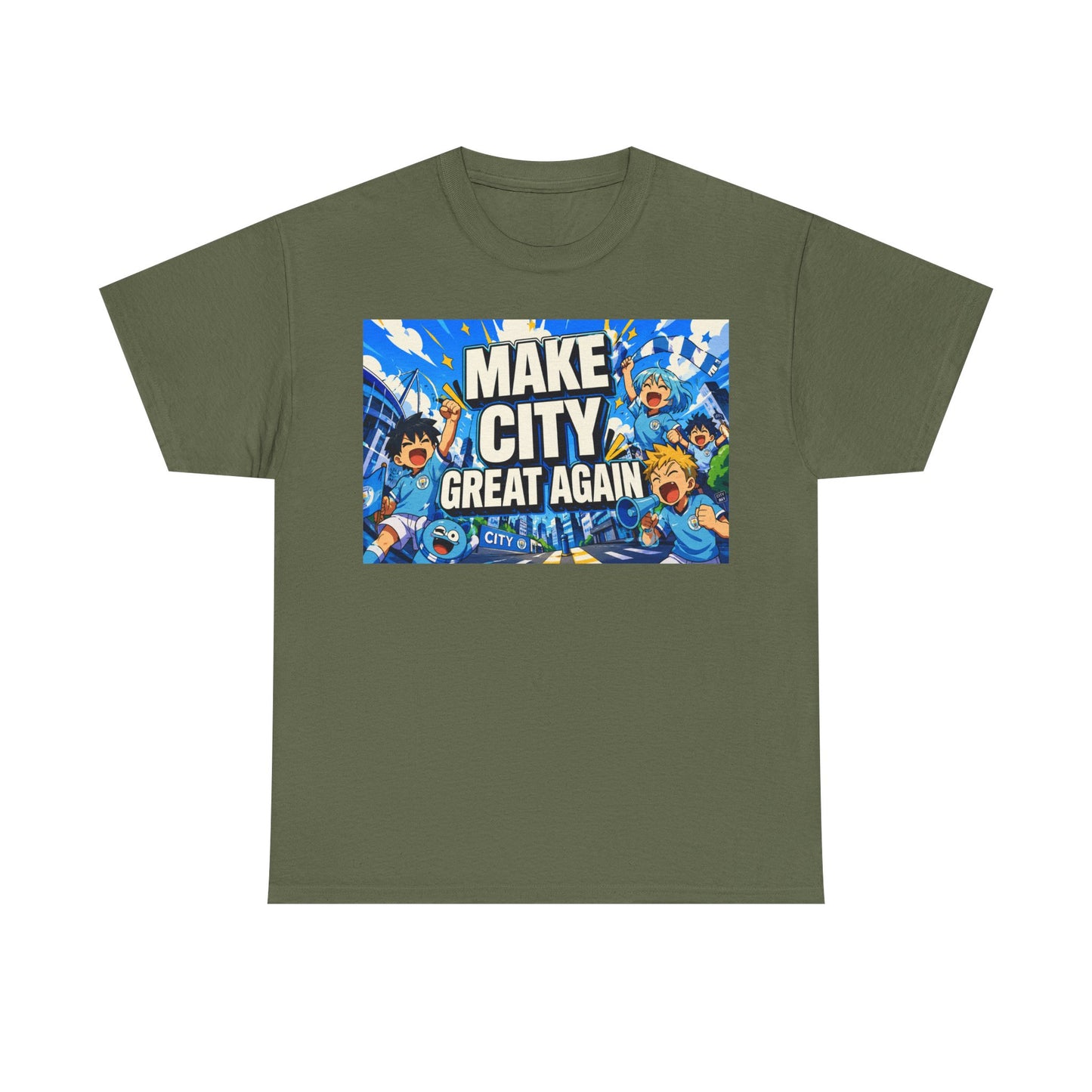 Make City Great Again Graphic Tee — Urban Skateboard Streetwear T-Shirt