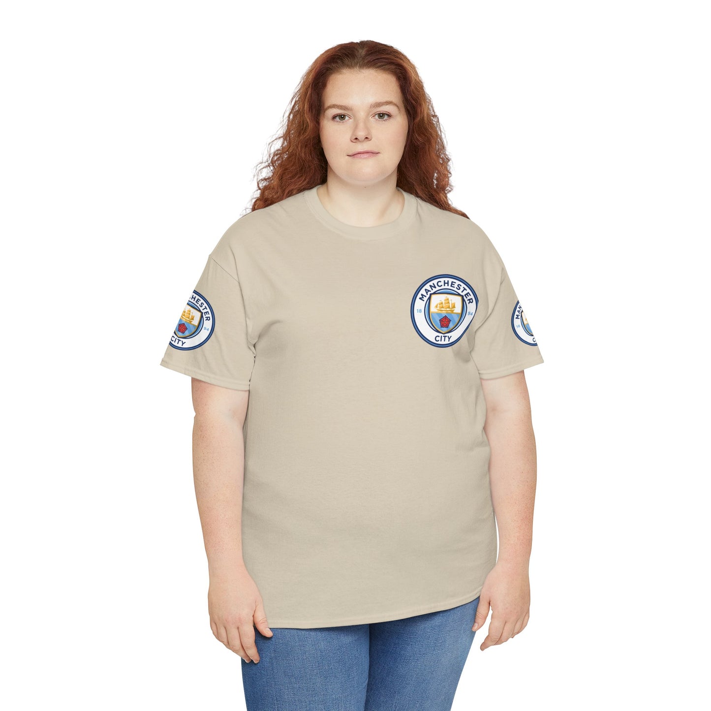 Manchester City Crest T-Shirt — Football Club Logo Tee