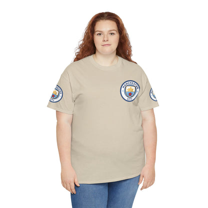 Manchester City Crest T-Shirt — Football Club Logo Tee