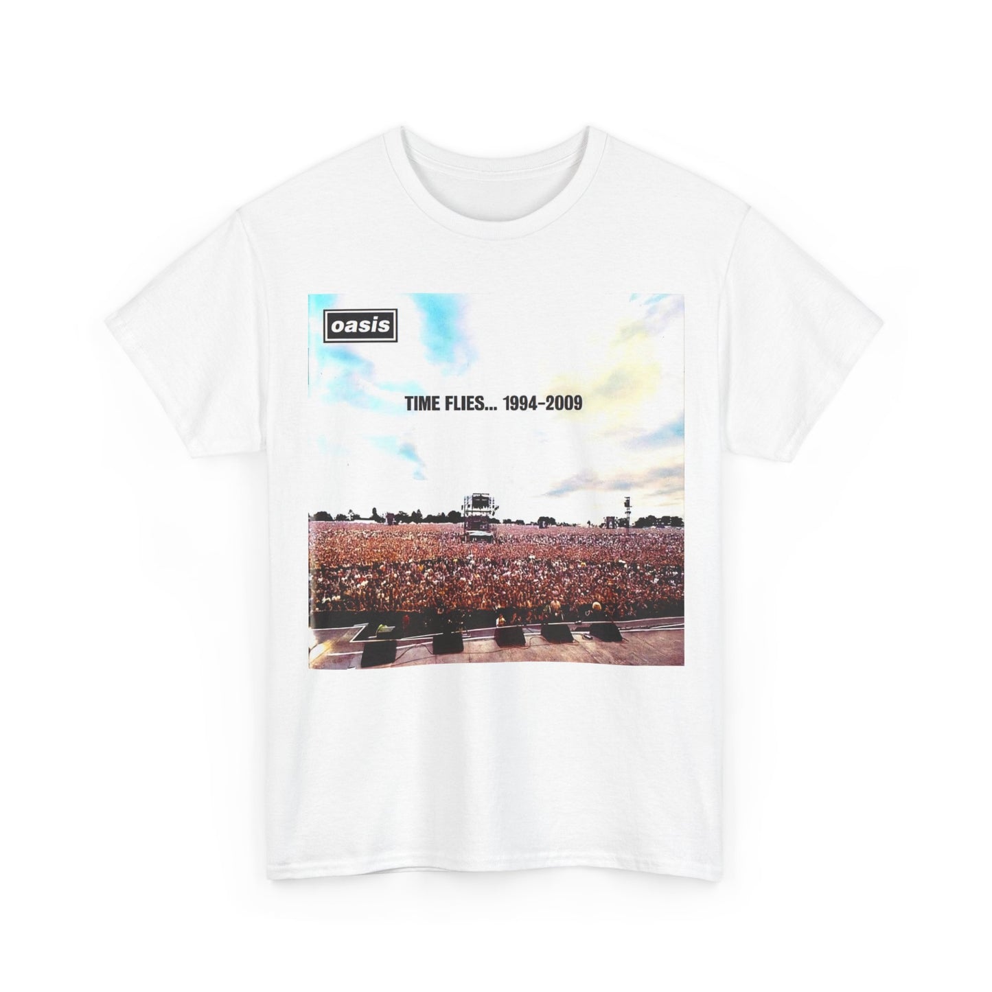 Oasis 'Time Flies 1994–2009' Concert Photo T-Shirt