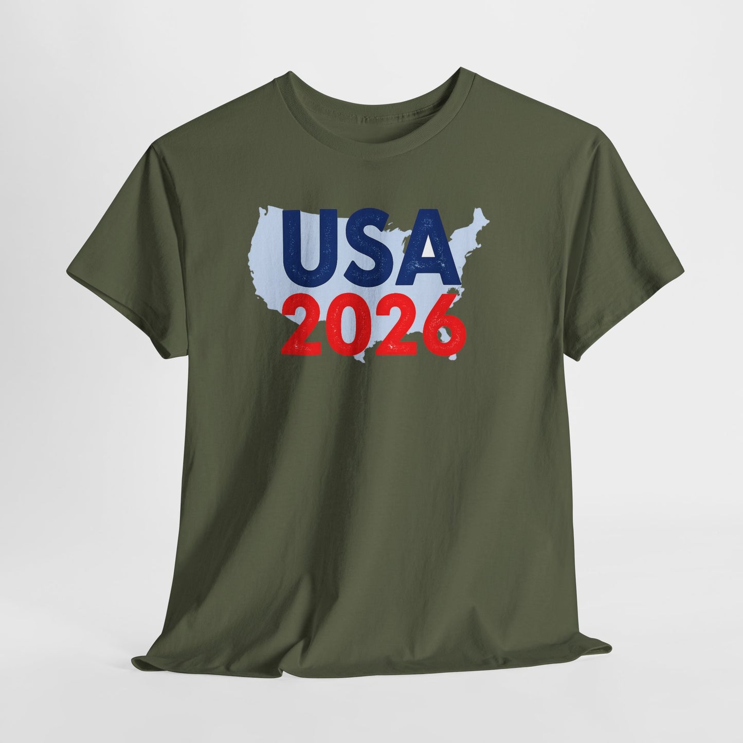USA 2026 T-Shirt — Patriotic Supporter Tee