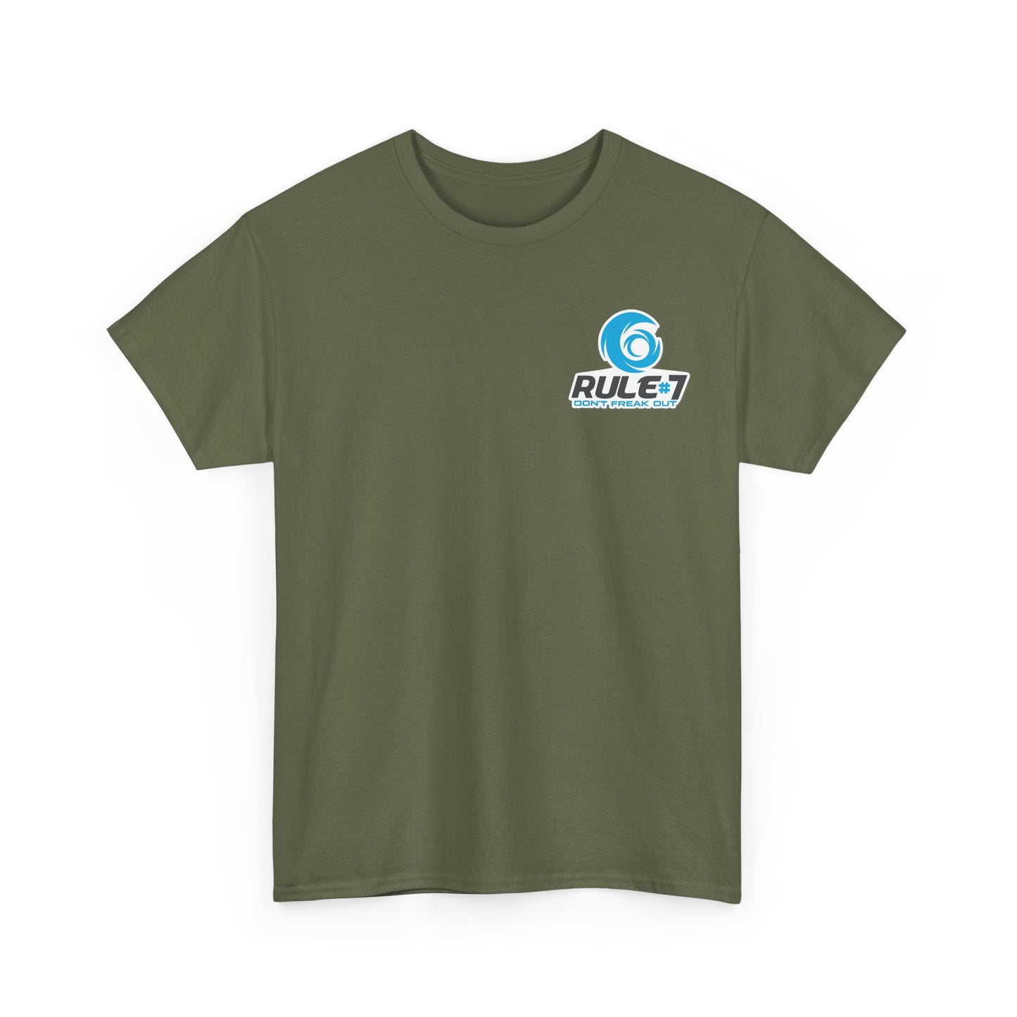 T-Shirt — Rule #7 “Don’t Freak Out” Logo Tee