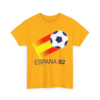 Spain 82 Soccer Tee – Retro España World Cup Football Shirt