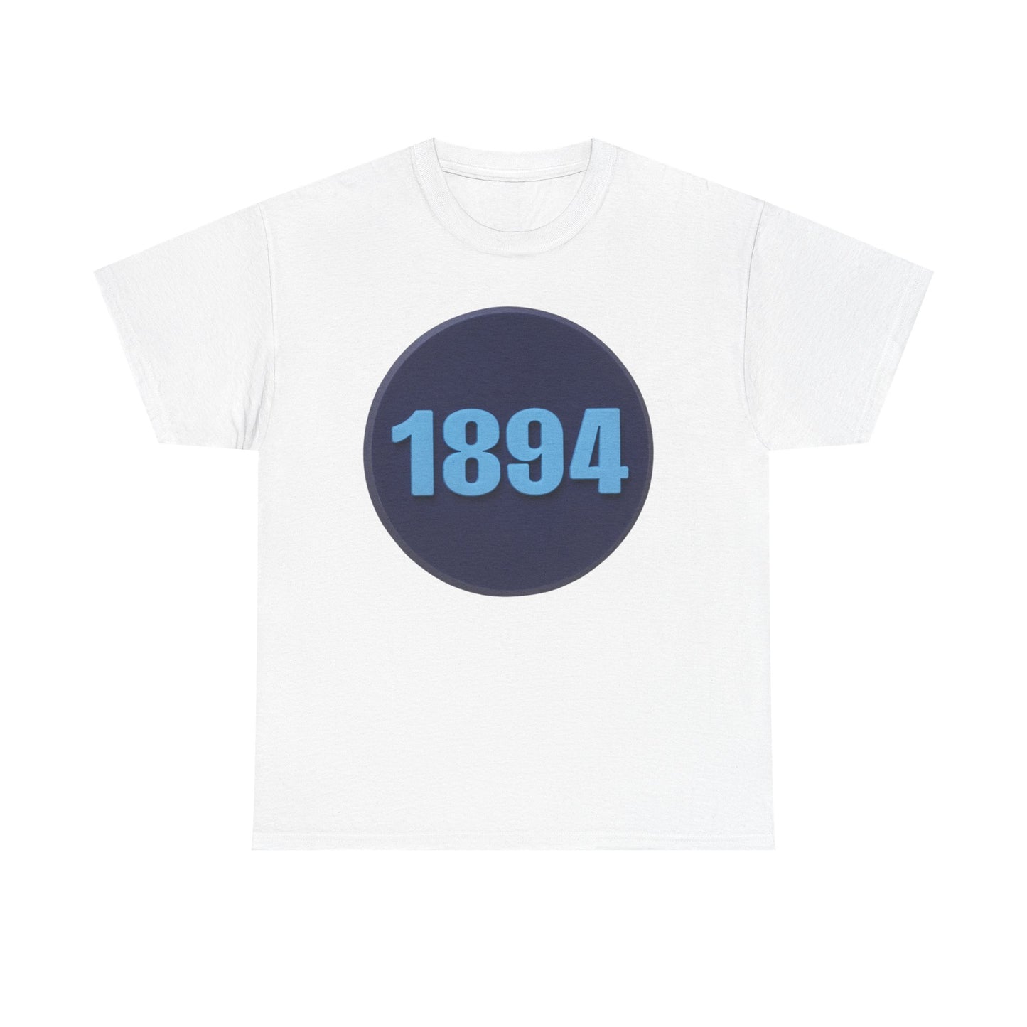 1894 Manchester City Circle Graphic Tee — Vintage Year Anniversary T-Shirt
