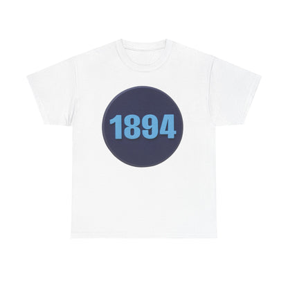 1894 Manchester City Circle Graphic Tee — Vintage Year Anniversary T-Shirt