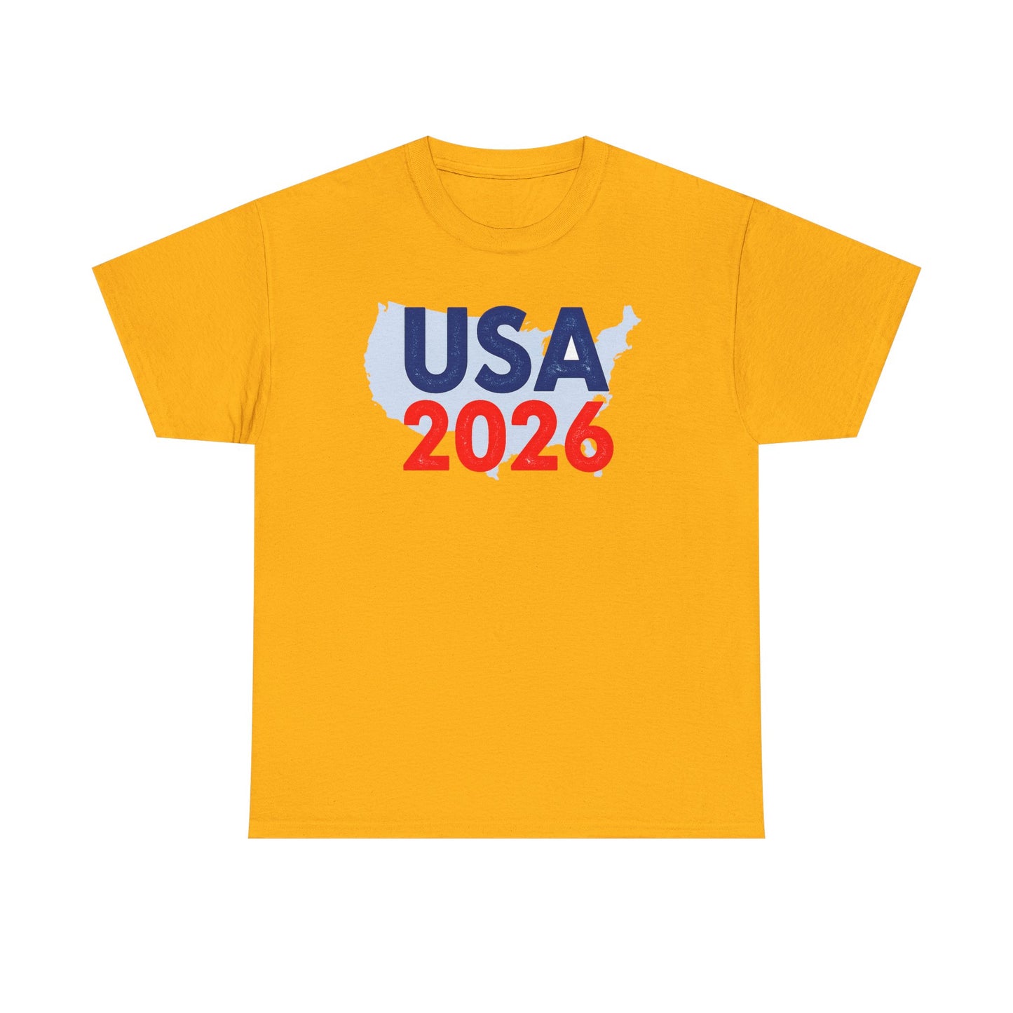 USA 2026 T-Shirt — Patriotic Supporter Tee