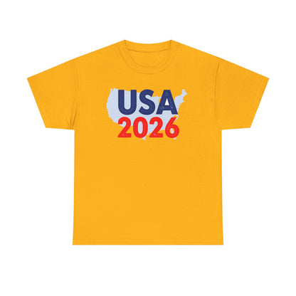 USA 2026 T-Shirt — Patriotic Supporter Tee