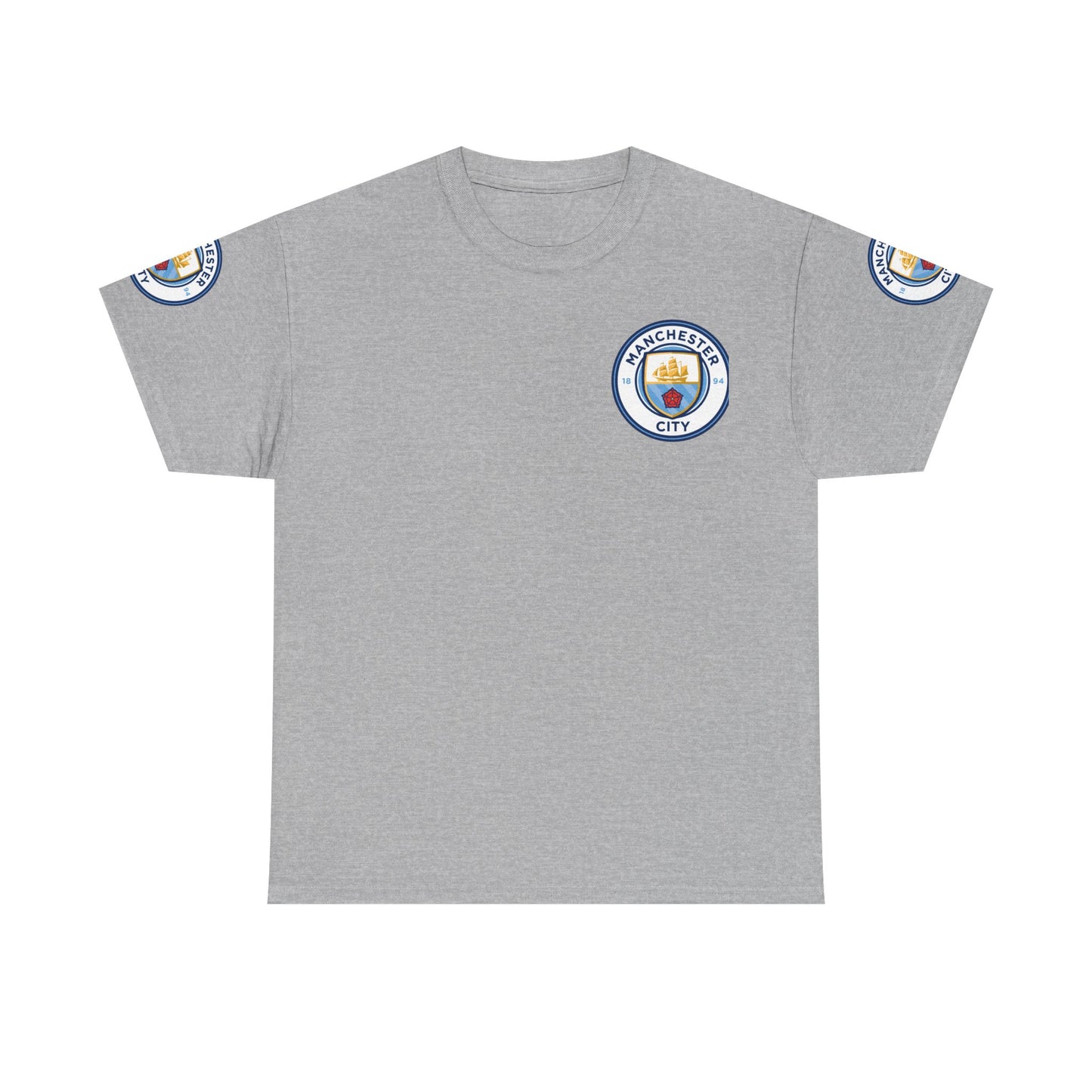 Manchester City Crest T-Shirt — Football Club Logo Tee