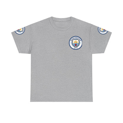 Manchester City Crest T-Shirt — Football Club Logo Tee