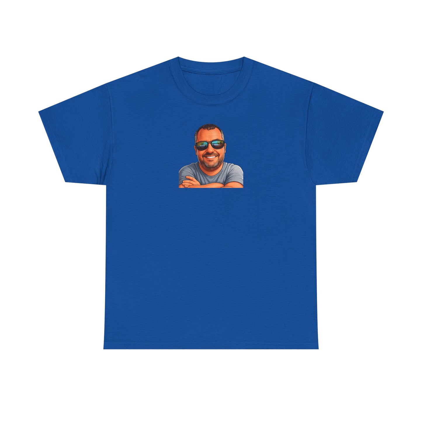 Graphic Tee — "E.T. Phoned Home" Smiling Guy Retro Design