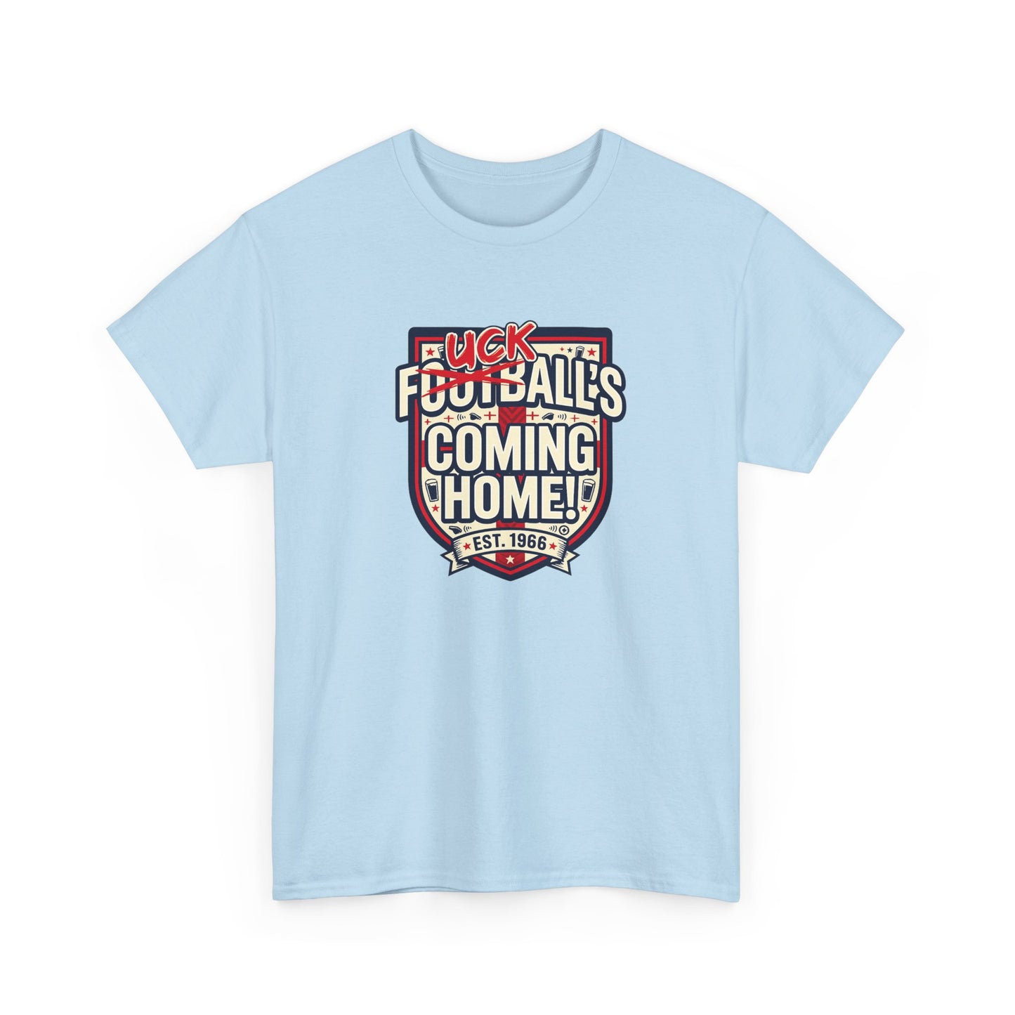 Provocative 'F*ck All's Football's Coming Home' Graphic Tee