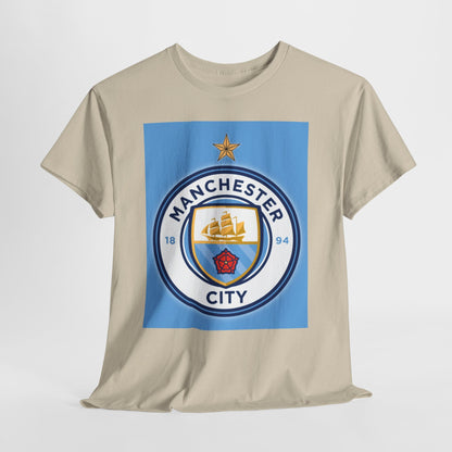 Manchester City Logo T-Shirt – Football Fan Tee