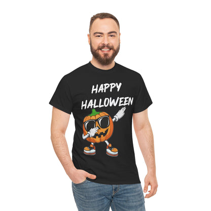 Happy Halloween Dabbing Pumpkin Tee