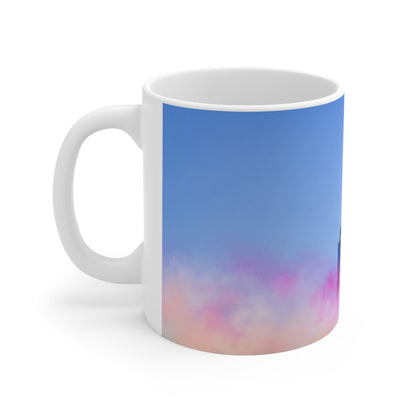 US Military over New York City Ceramic Coffee Cups, 11oz, 15oz