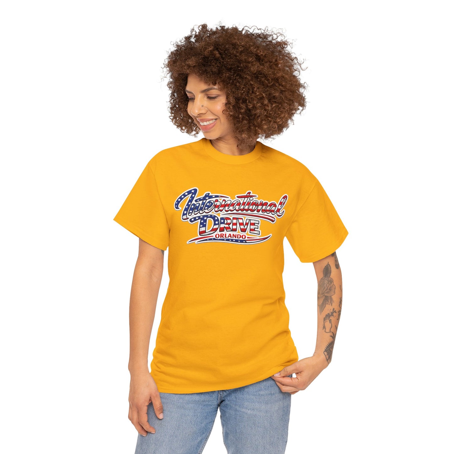 International Drive Orlando Unisex Heavy Cotton Tee