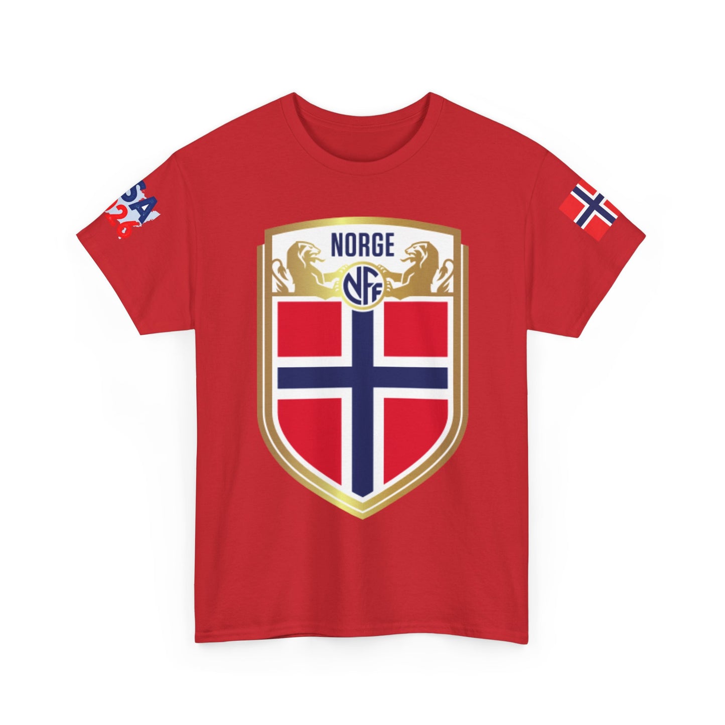 Norway Football Tee — "Braut Haaland" #9 Fan Shirt
