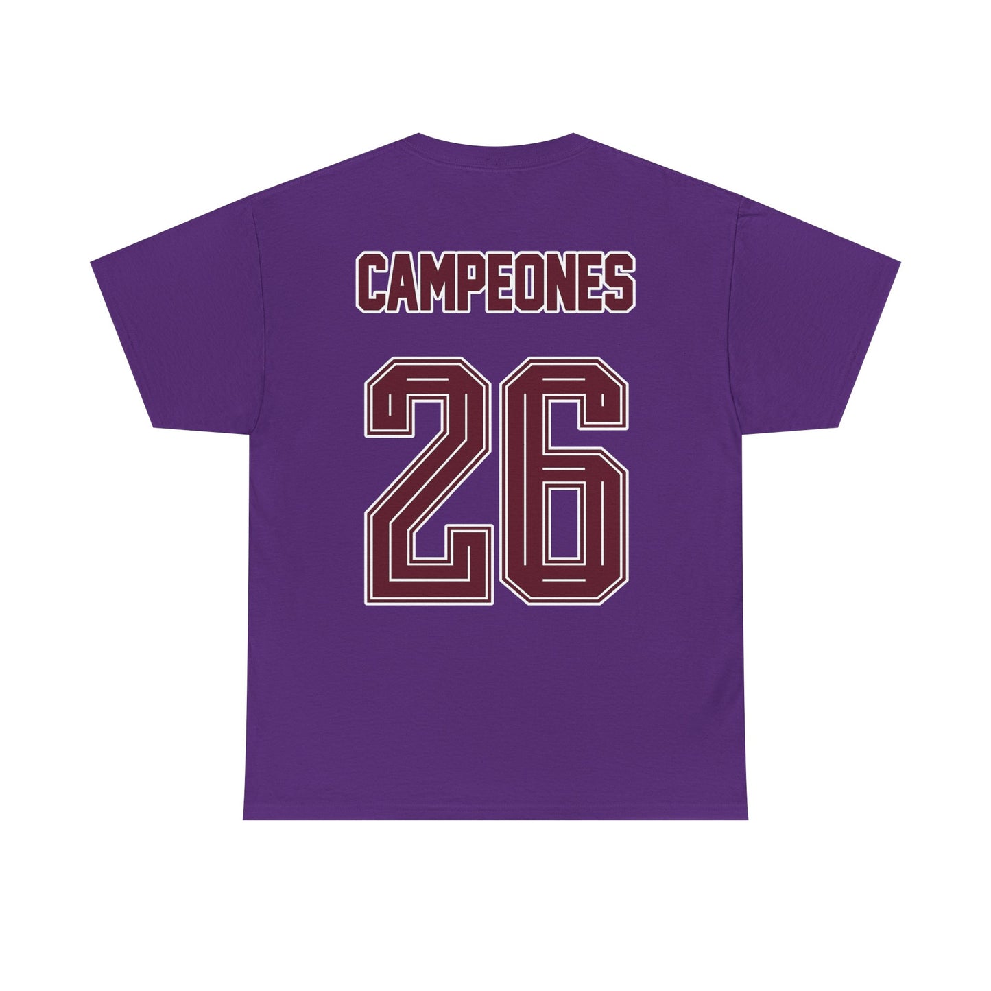 Spain World Champions 'Campeones 26' Cotton T‑Shirt
