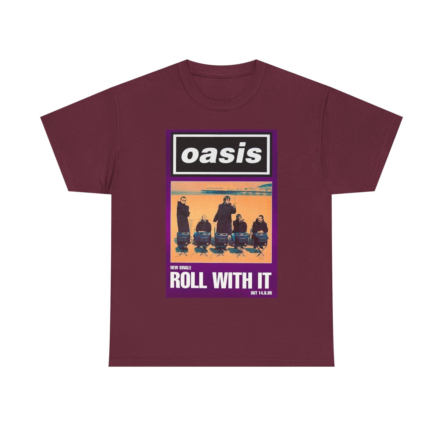 Oasis "Roll With It" Band Tee