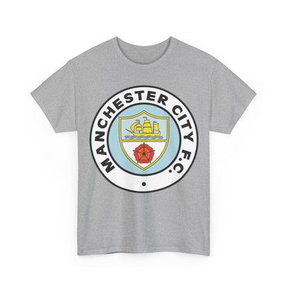 Manchester City F.C. Retro Crest T-Shirt – Retro Football Fan Tee