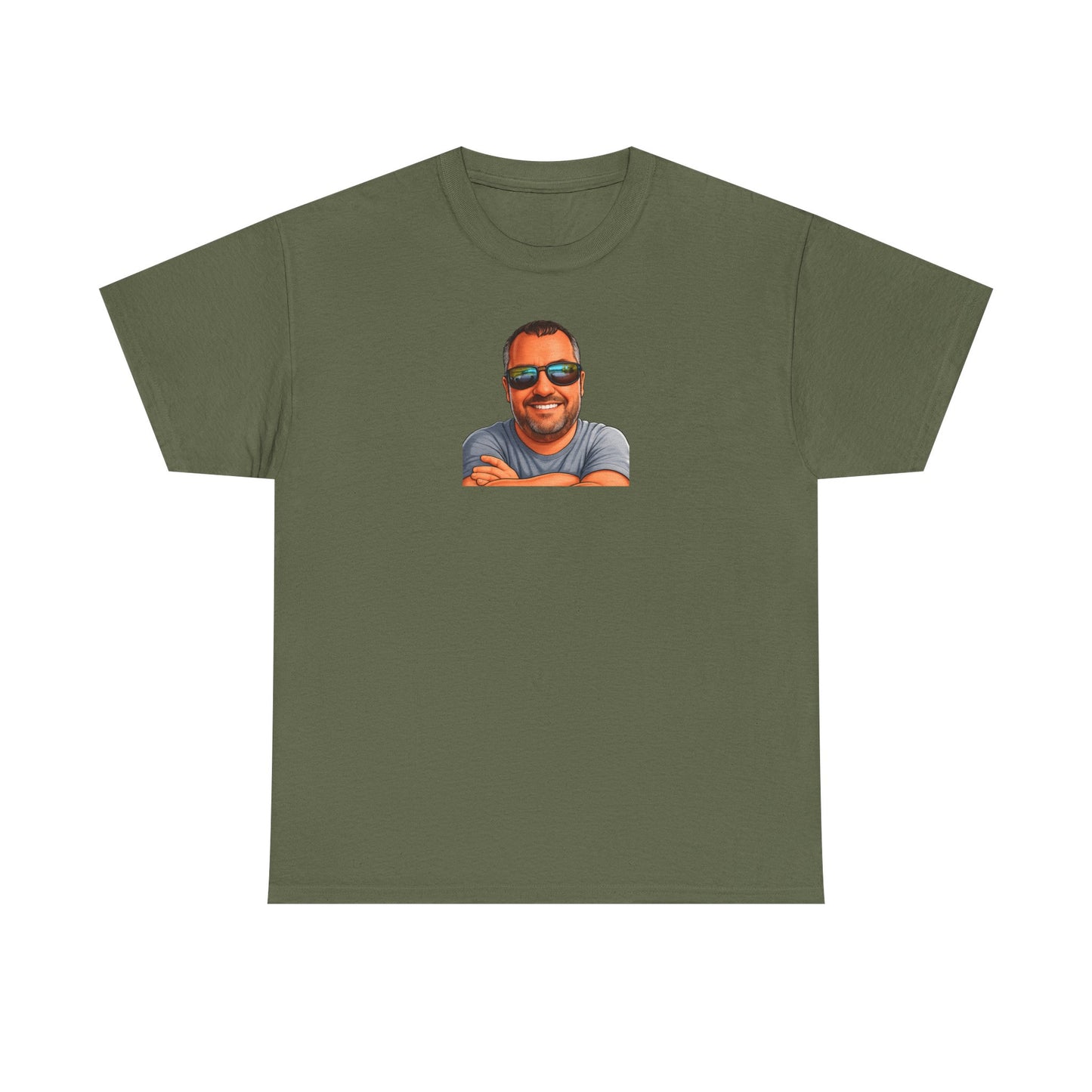 Graphic Tee — "E.T. Phoned Home" Smiling Guy Retro Design