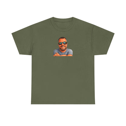 Graphic Tee — "E.T. Phoned Home" Smiling Guy Retro Design