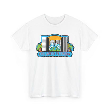 Orlando Florida Retro Skyline T-Shirt