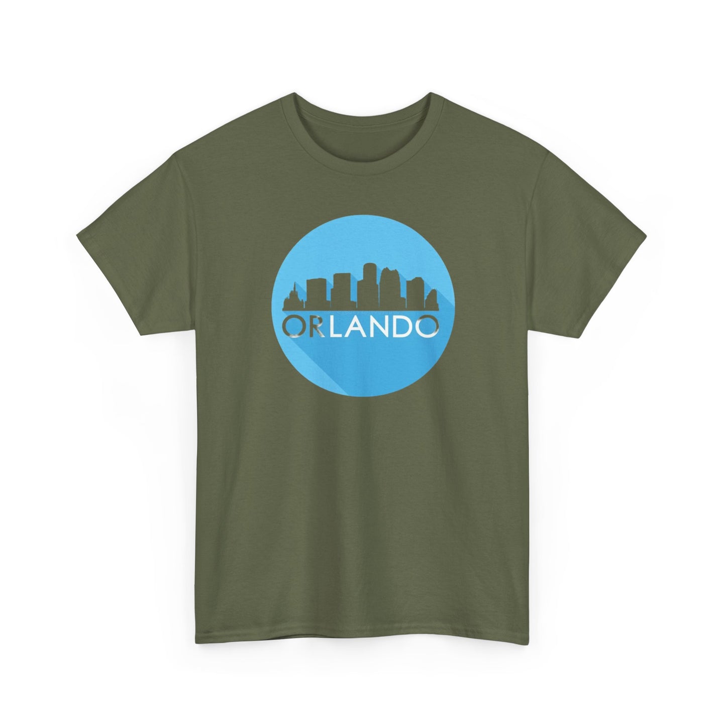 Orlando Skyline Tee — Blue Circle City Skyline T-Shirt