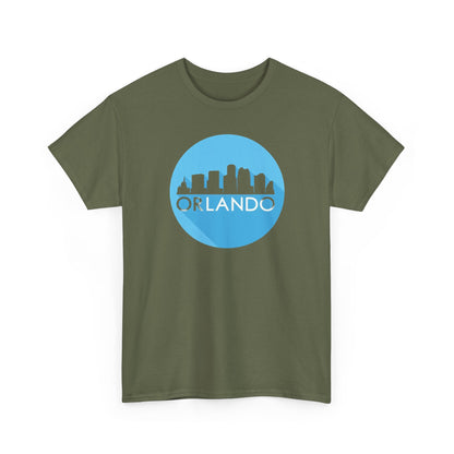Orlando Skyline Tee — Blue Circle City Skyline T-Shirt