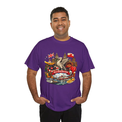 Liverpool Landmarks & You'll Never Walk Alone T-Shirt