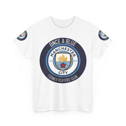 Manchester City 'Once A Blue' Tee — Former Players Club Football Shirt