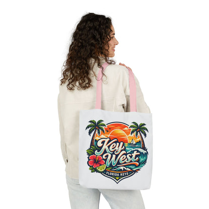 Key West Sunset Canvas Tote