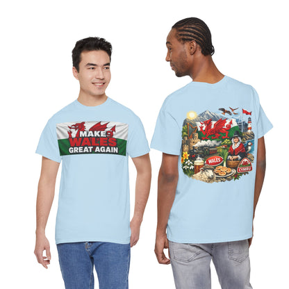 Wales Pride T-Shirt — 'Make Wales Great Again' Welsh Dragon Tee