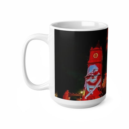 Pirates of the Caribbean Night Scene Ceramic Coffee Mug — 11oz & 15oz
