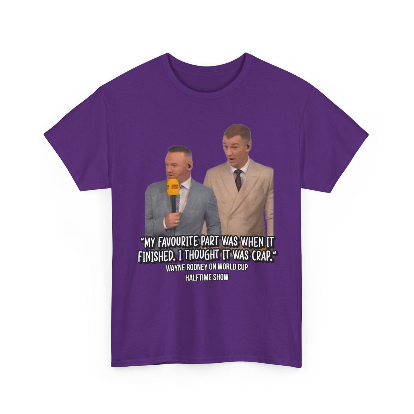 Comedy Quote T-Shirt — "My Favourite Part Was When It Finished, I Thought It Was Crap"