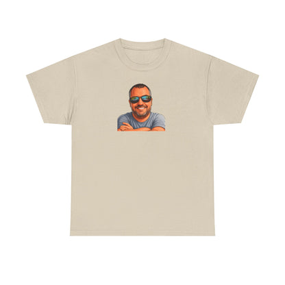 T-Shirt — "Mama Always Said Life Is Like A Box Of Chocolates" Graphic Tee (Funny Retro Portrait)