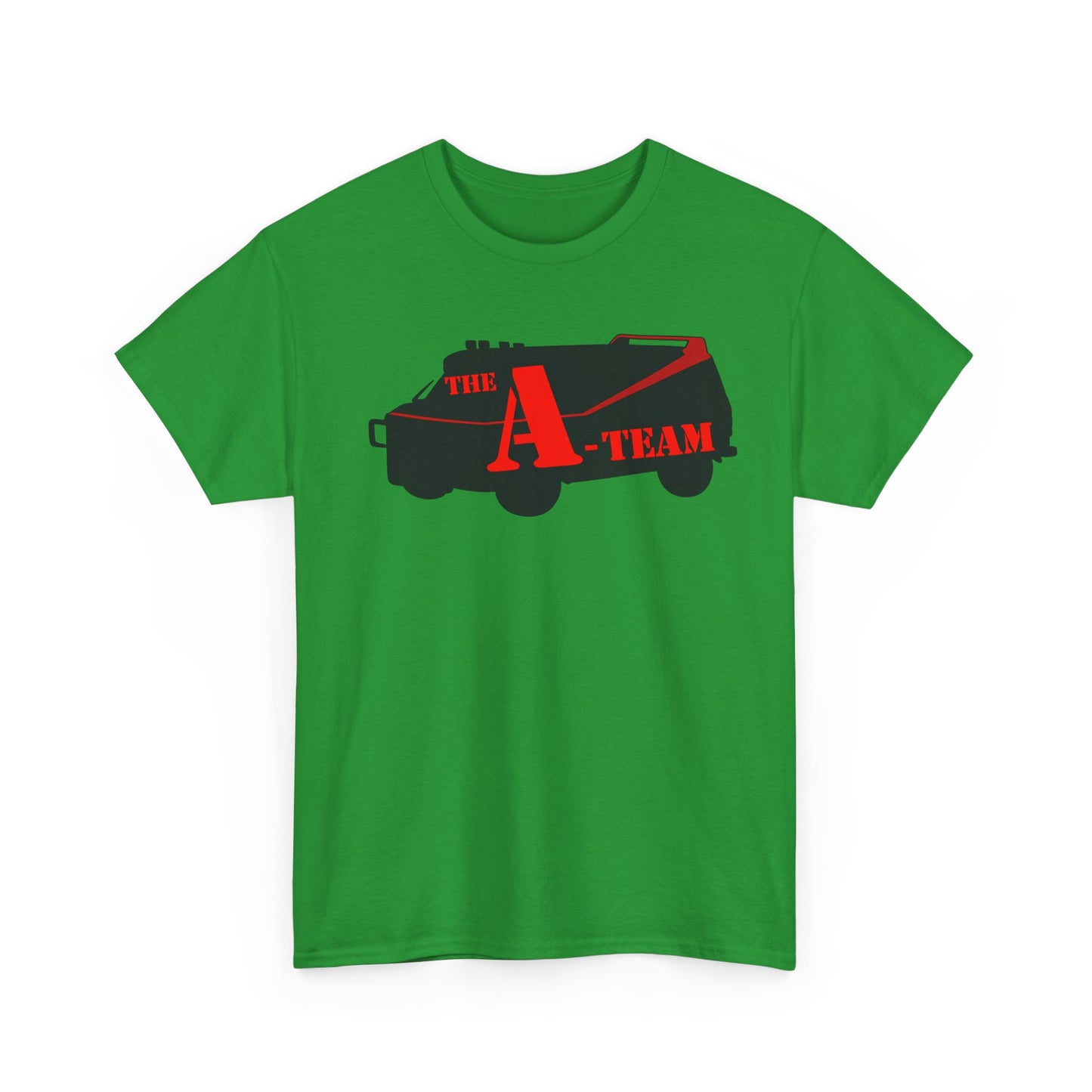 A-Team Van Graphic Tee — Retro Action TV Logo T-Shirt