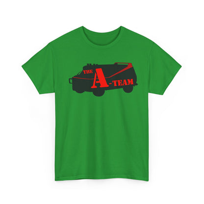 A-Team Van Graphic Tee — Retro Action TV Logo T-Shirt