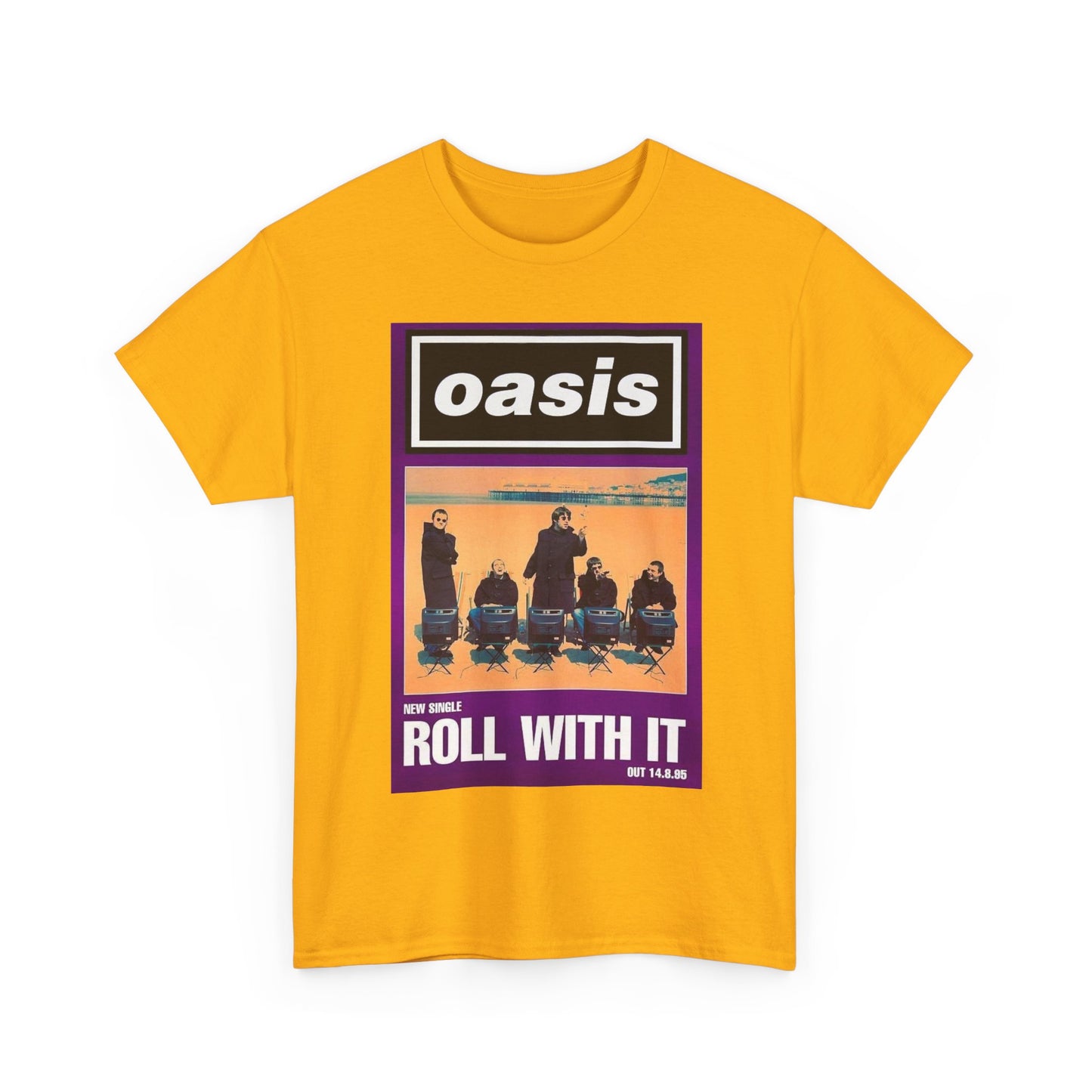 Oasis "Roll With It" Band Tee