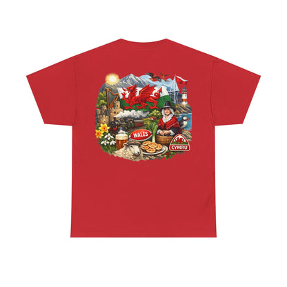 Wales Pride T-Shirt — 'Make Wales Great Again' Welsh Dragon Tee