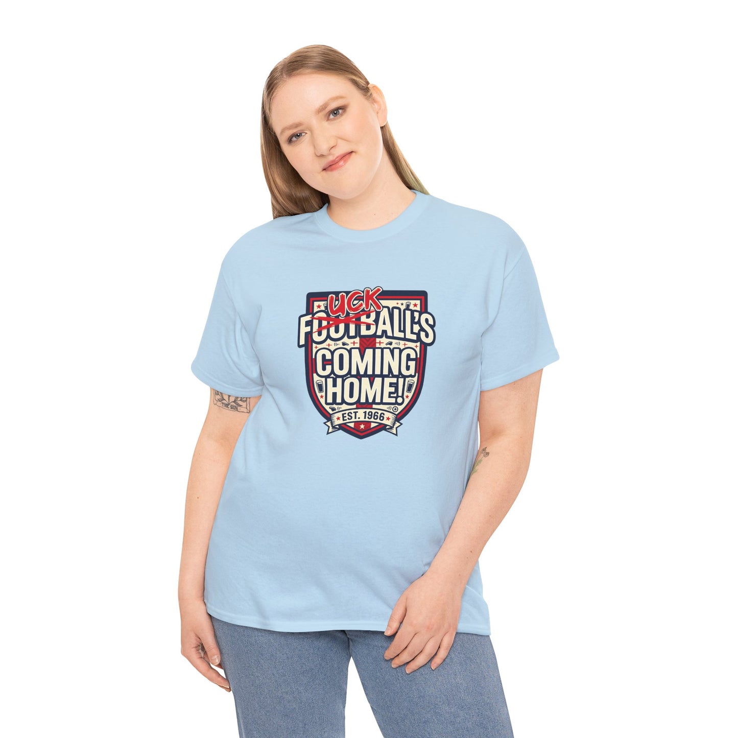 Provocative 'F*ck All's Football's Coming Home' Graphic Tee
