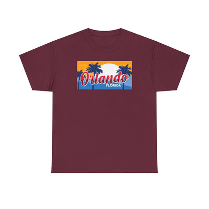Orlando Florida Retro Sunset T-Shirt